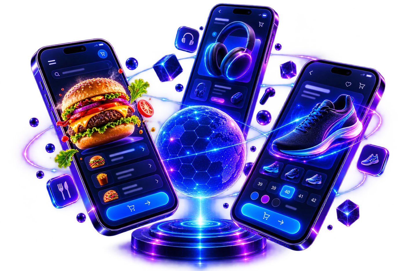 Aplicaciones móviles para iOS y Android desarrolladas por Huevo Digital